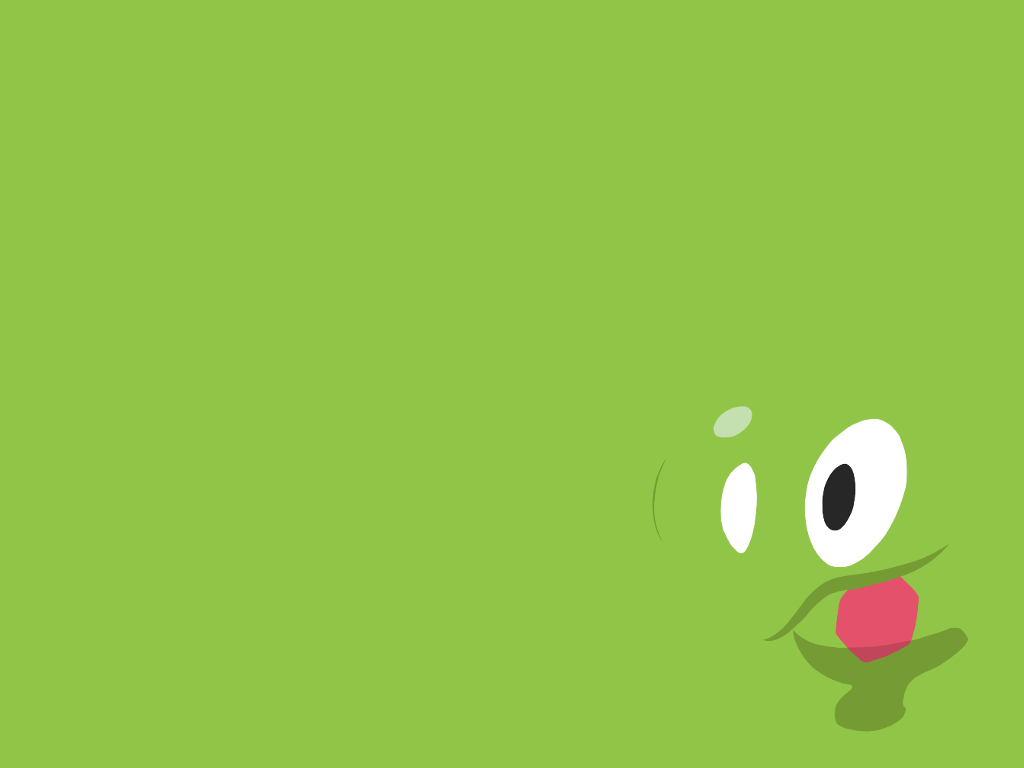 1024x768 Because I haven't seen one yet, here's a minimalist wallpaper of Squishy/ Zygarde core (1024x768)