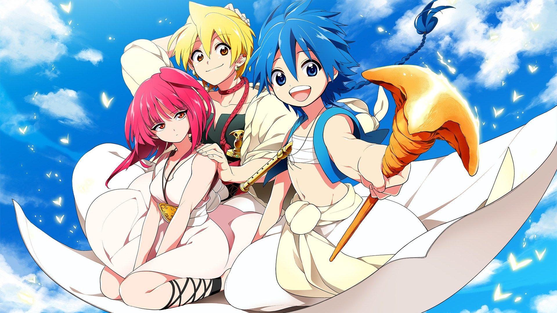 1920x1080 Aladdin (Magi), Alibaba Saluja, Magi: The Labyrinth of Magic