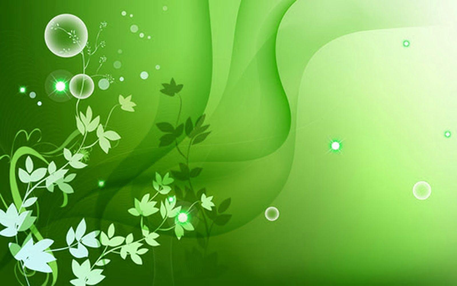 1600x1000 Abstract Green Flowers Background Colour Wallpaper HD HD Wallpaper