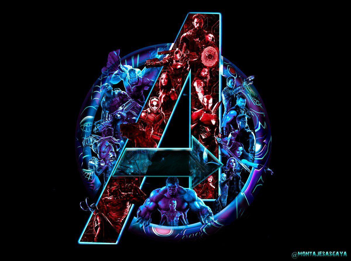 Avengers Infinity War Logo Wallpapers - Top Free Avengers Infinity War Logo  Backgrounds - WallpaperAccess