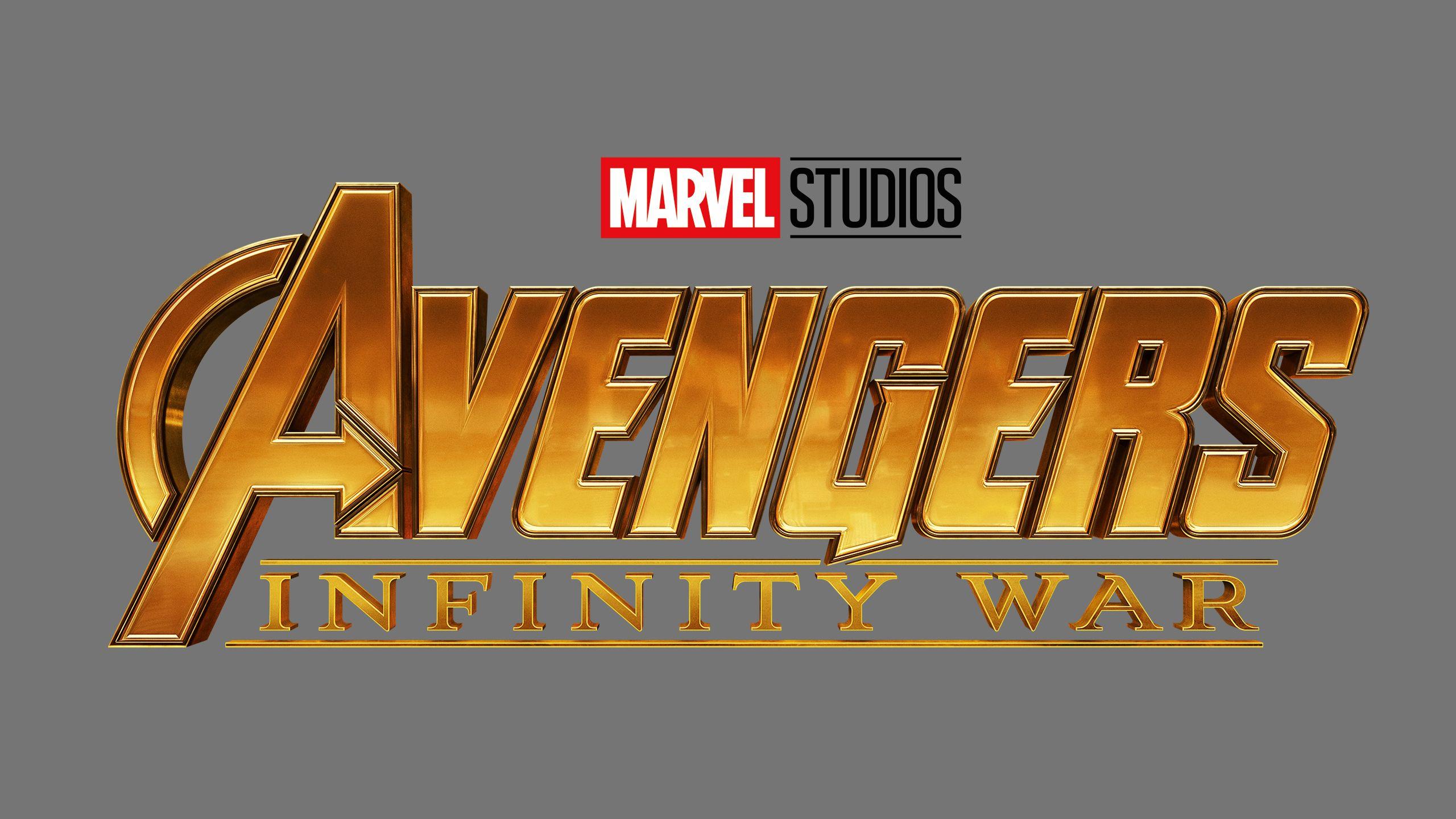 2560x1440 Avengers Infinity War Movie Logo Wallpaper