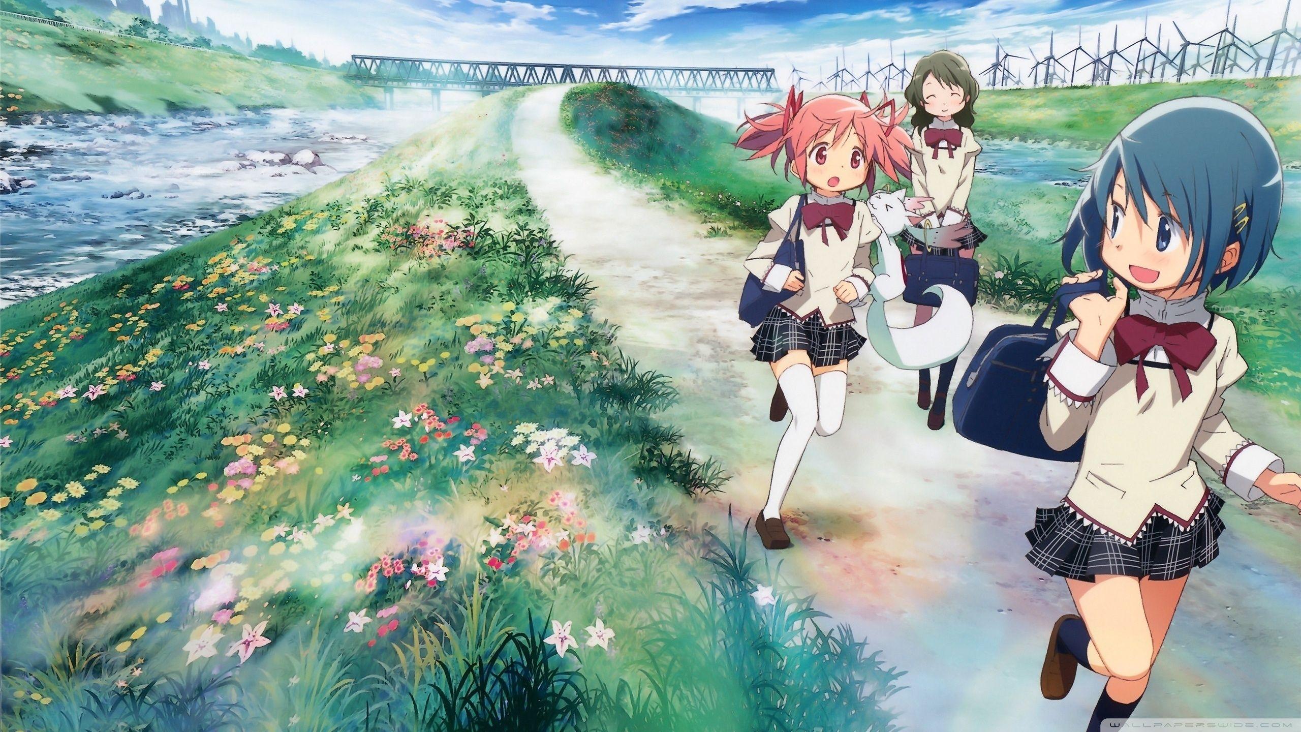 2560x1440 Puella Magi Madoka Magica ❤ 4K HD Desktop Wallpaper for 4K Ultra HD