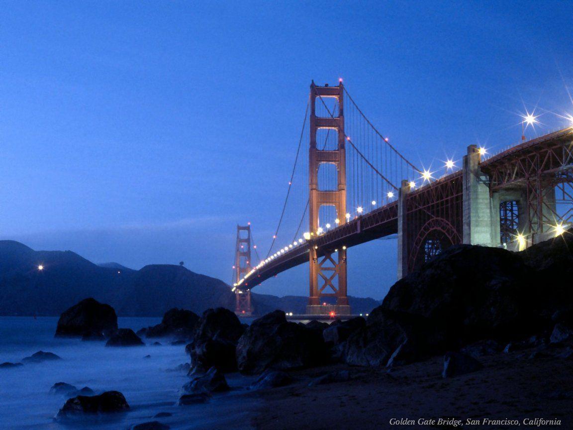 1152x864 Download Golden gate bridge abstract wallpaper for your mobile cell phone