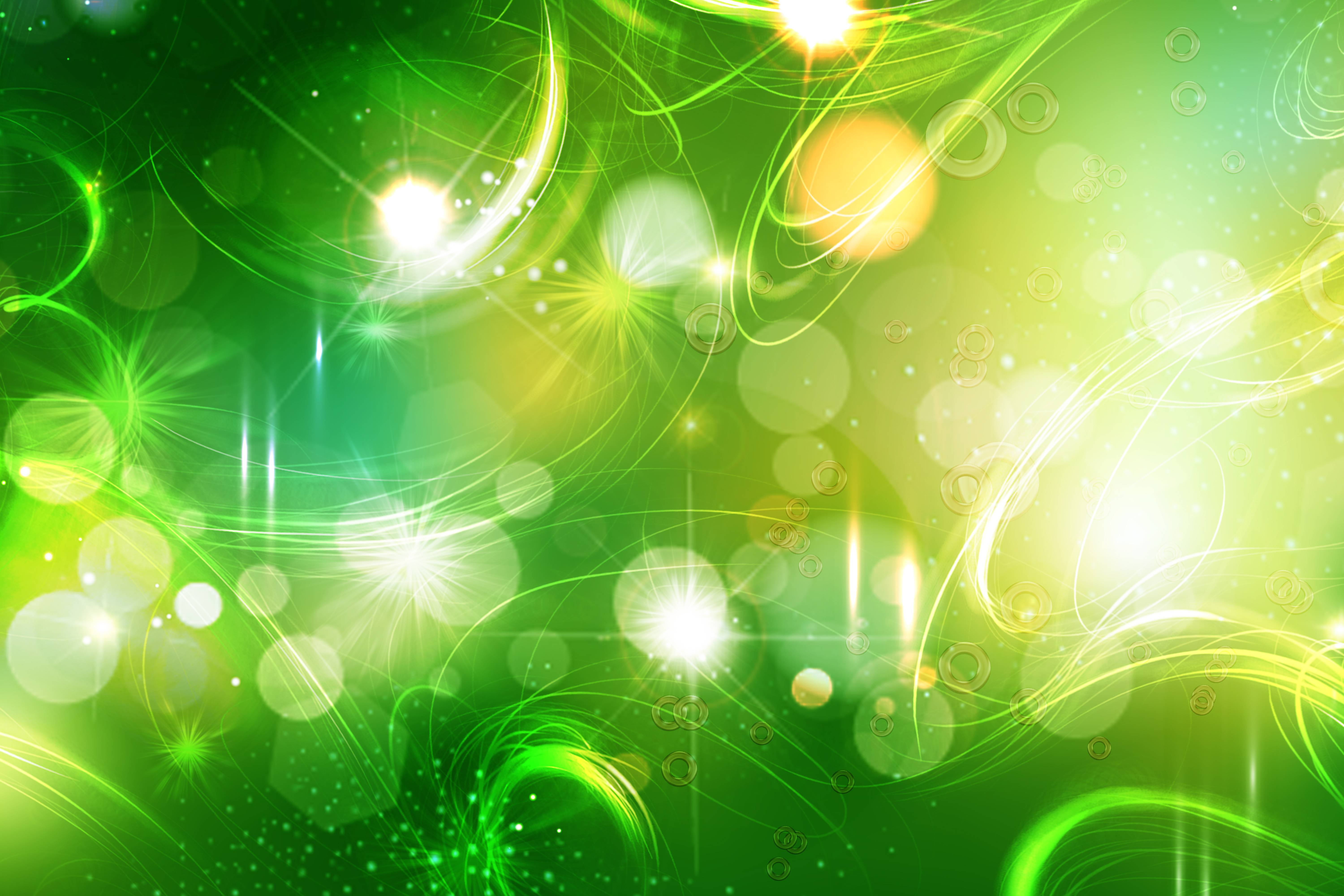 6000x4000 Green Abstract Wallpaper