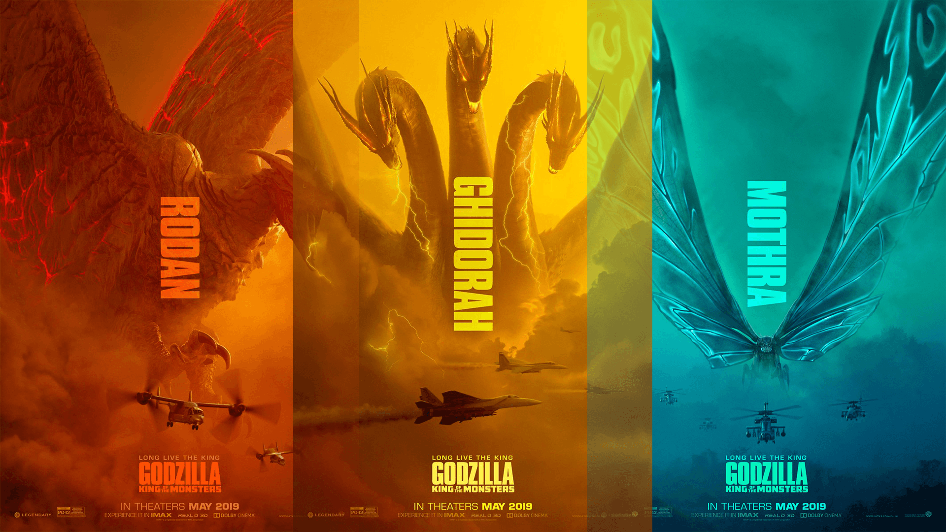 1920x1080 Godzilla: King Of The Monsters Wallpaper