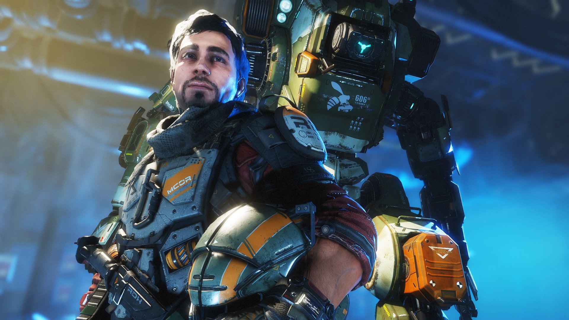 1920x1080 Titanfall 2 Pilot Mecha Sci Fi Game Wallpaper