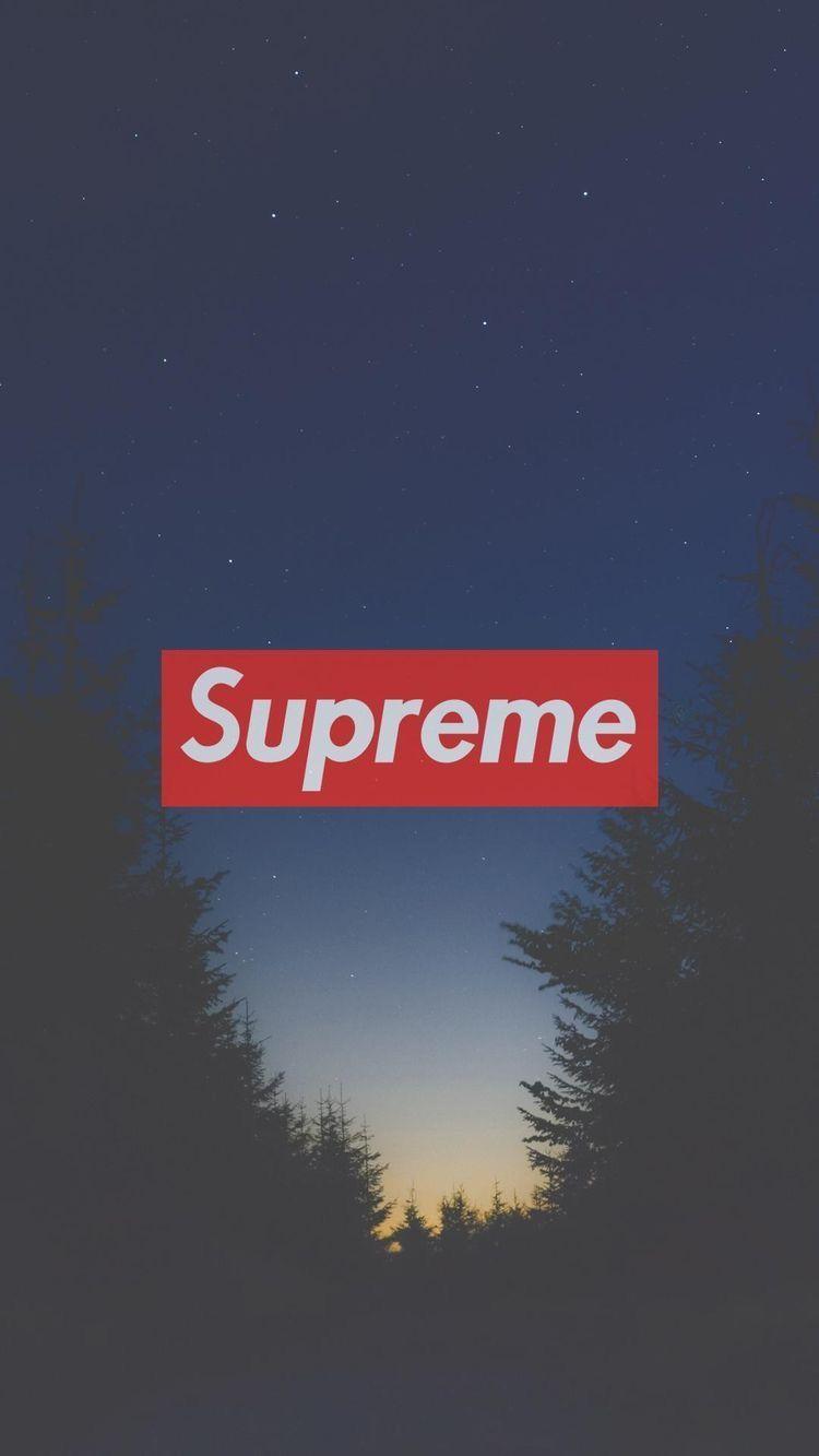 Pin on Supreme iphone wallpaper