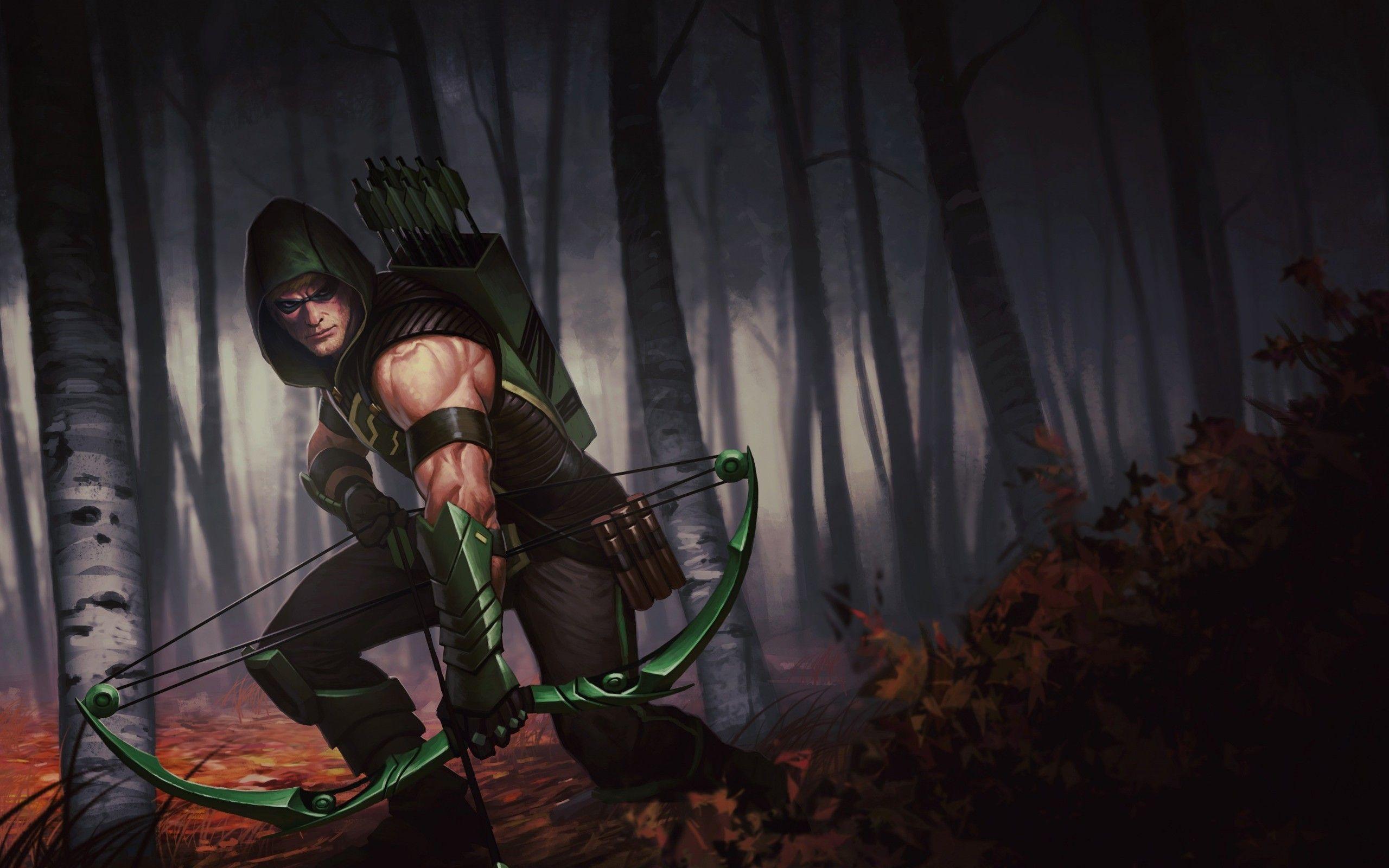 2560x1600 dc Comics, #oliver Queen, #comics, #illustration, Arrow HD Wallpaper For Pc Wallpaper & Background Download
