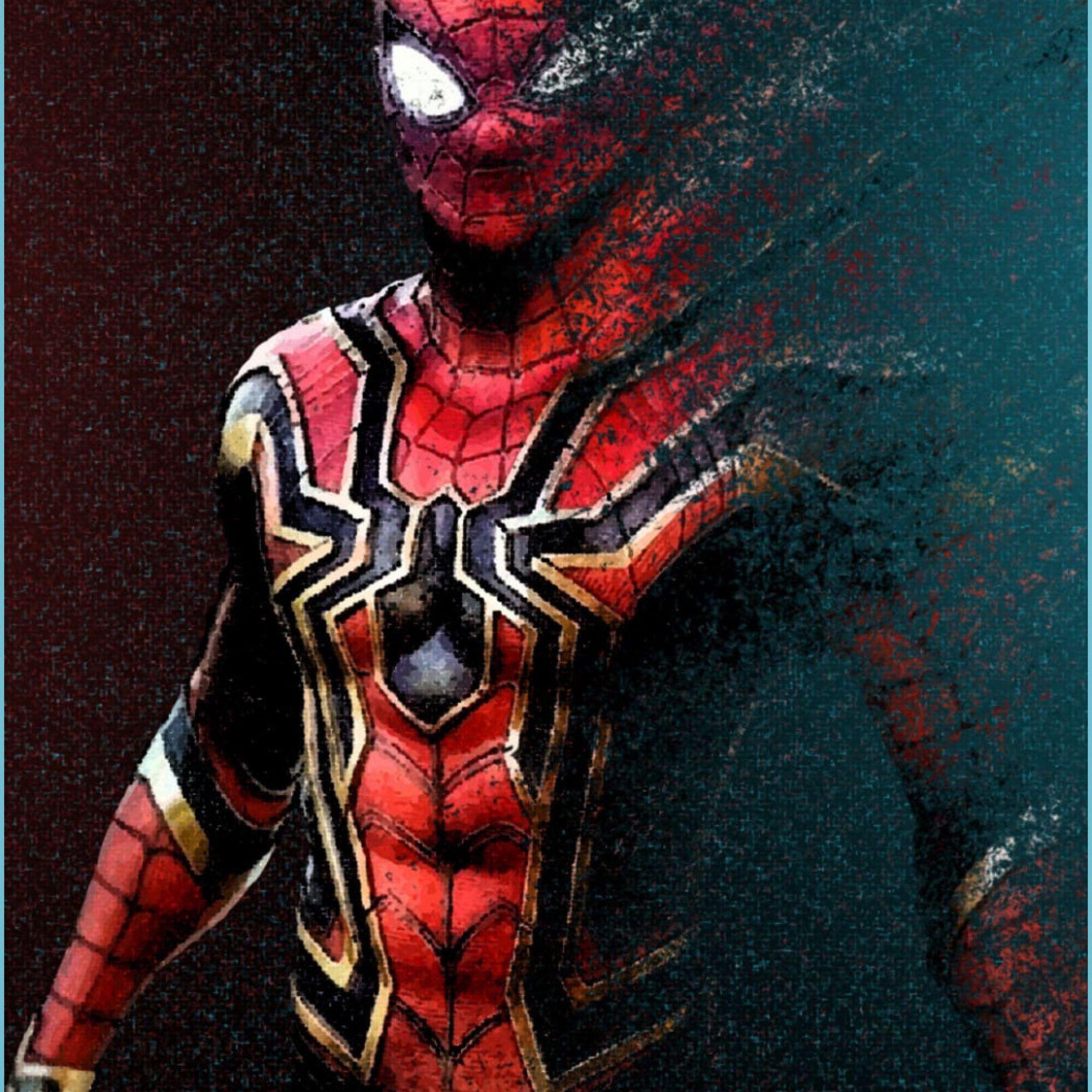 2048x2048 Spiderman Wallpaper: Best Spider Man HD Background Download wallpaper HD