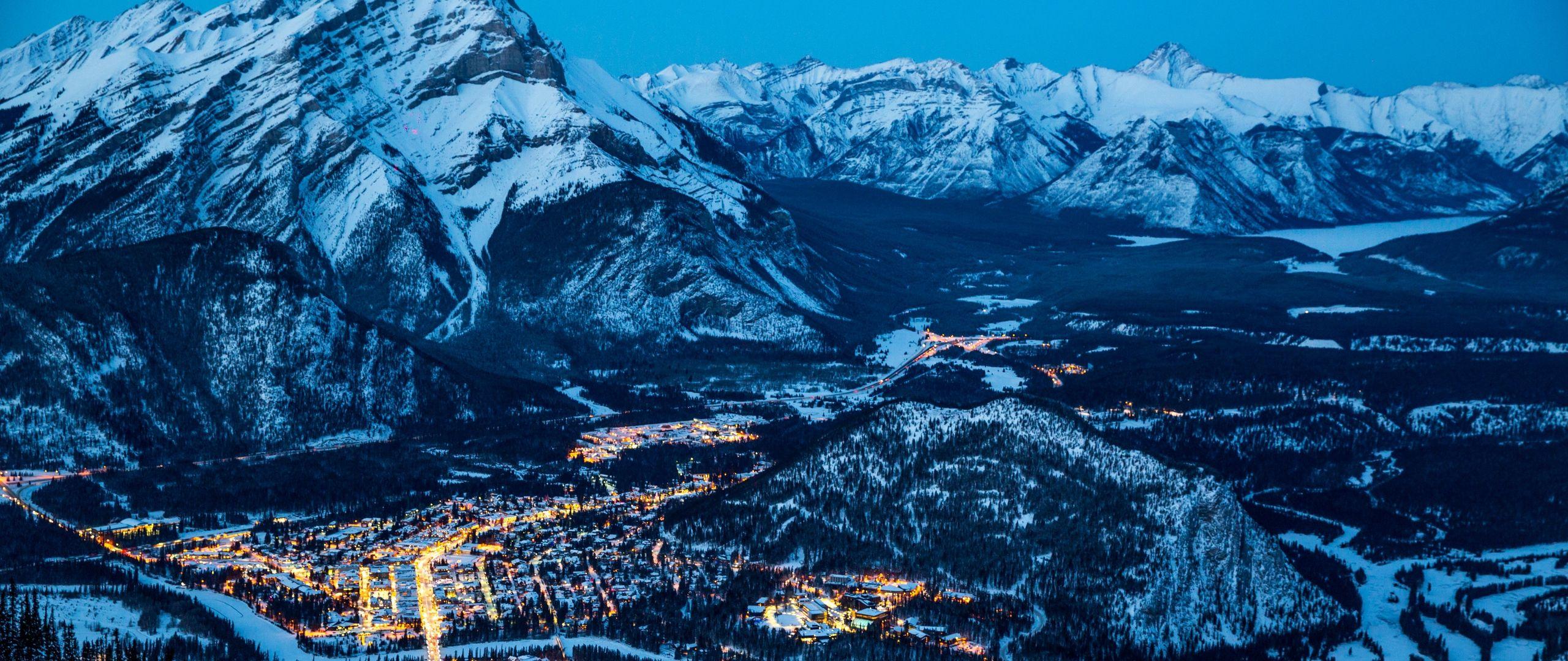 2560x1080 Related Wallpaper Banff, Canada Mountain Wallpaper & Background Download