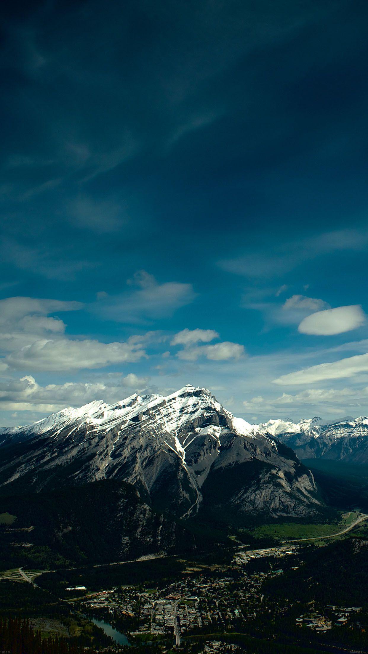 1242x2208 Canada Mountain Snow High Nature Android Wallpaper Mountain Wallpaper & Background Download