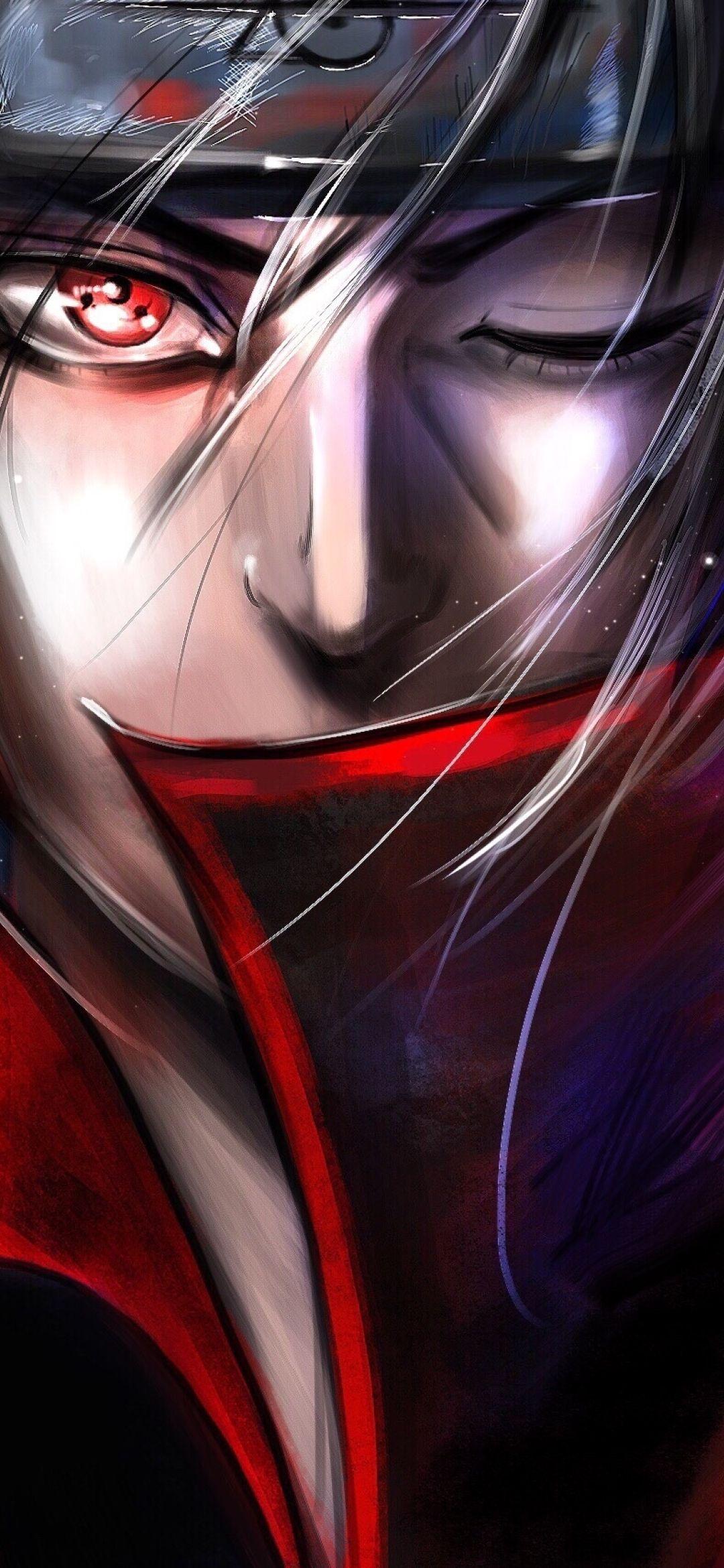 1080x2340 Sharingan Wallpaper iPhone