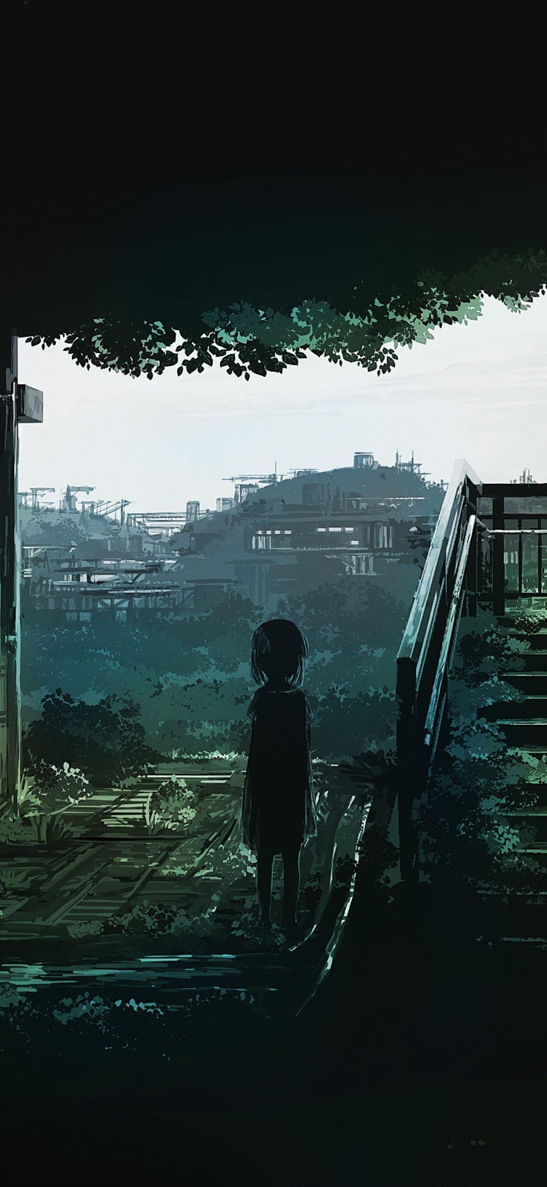 1080x2340 Post Apocalyptic City Ruins