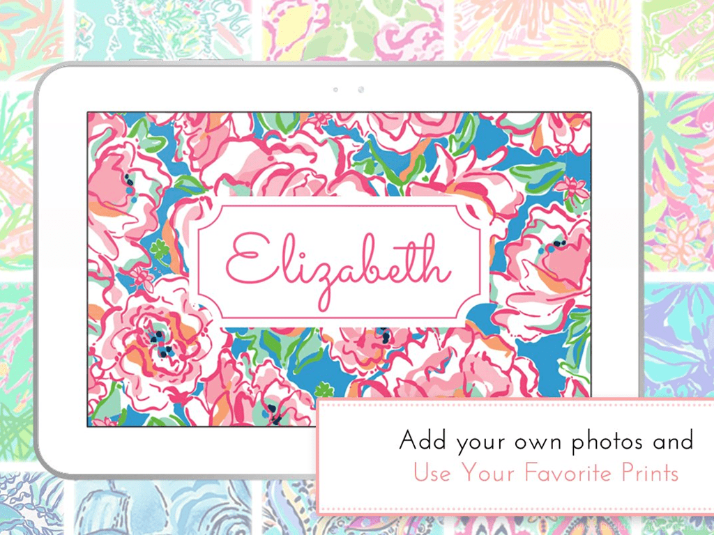 1024x768 Monogram It! Custom Wallpaper App Ranking And Store Data Desktop Background