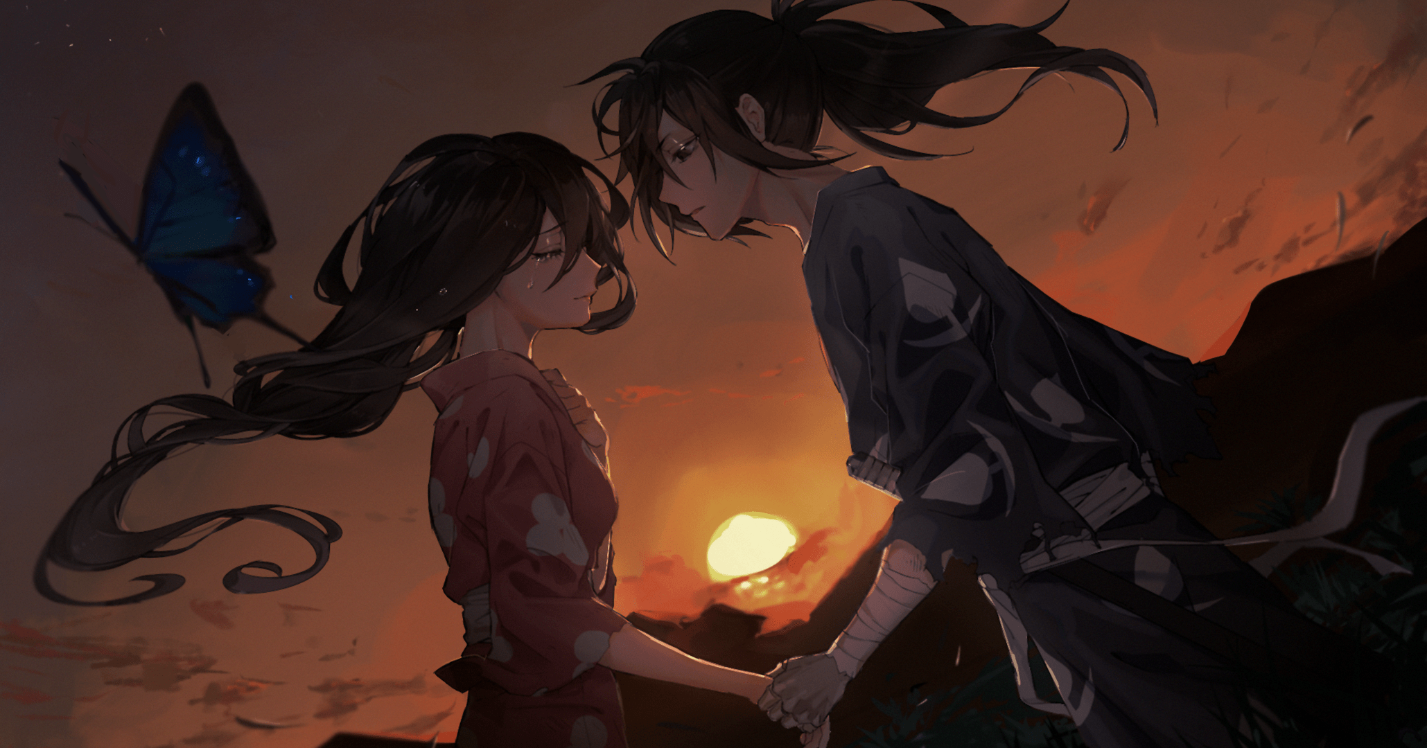2059x1080 Dororo Anime Hyakkimaru Dororo Mio Dororo Wallpaper:2059x1080