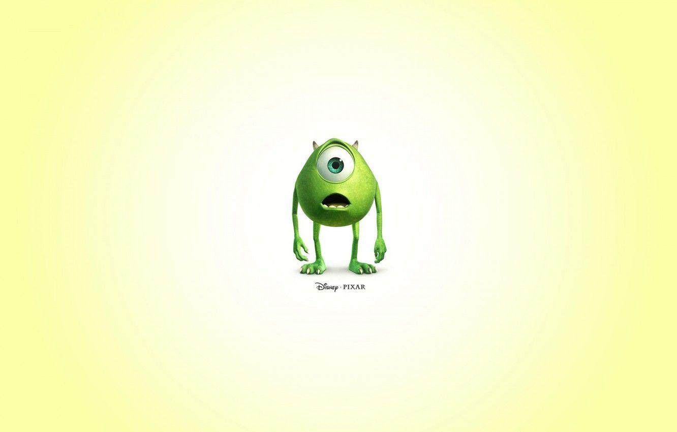 1332x850 Wallpaper pixar, mike, disney, monster inc. image for desktop, section минимализм
