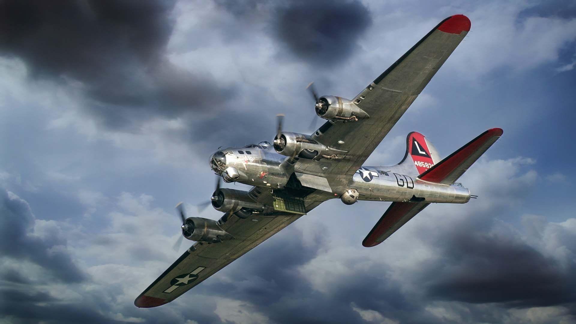 1920x1080 Boeing B 17 Flying Fortress HD Wallpaper