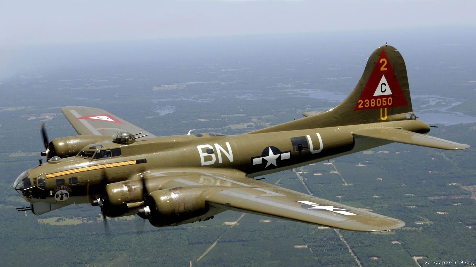 1920x1080 Boeing B 17 Flying Fortress Wallpaper HD For Desktop Background