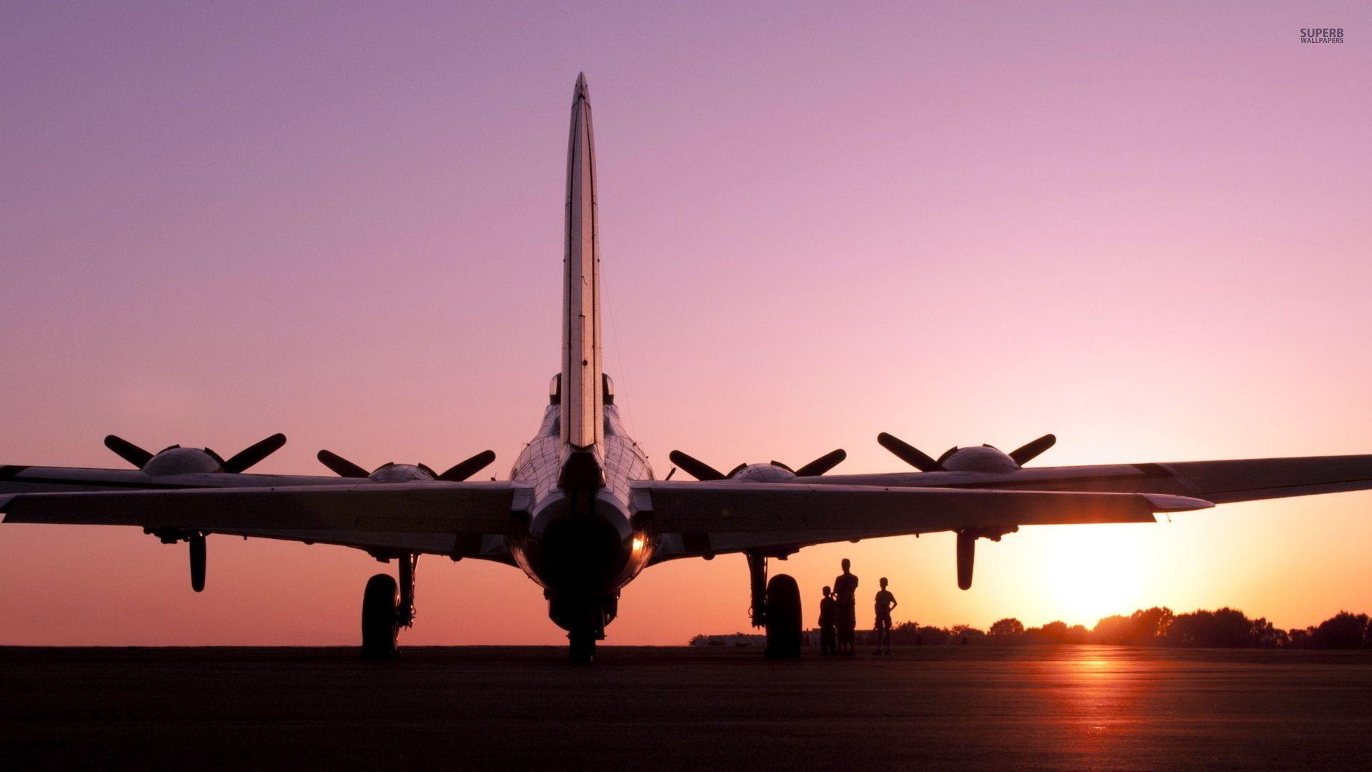 1920x1080 Boeing B 17 Flying Fortress Wallpaper. Aircraft, Airplane Wallpaper, Boeing