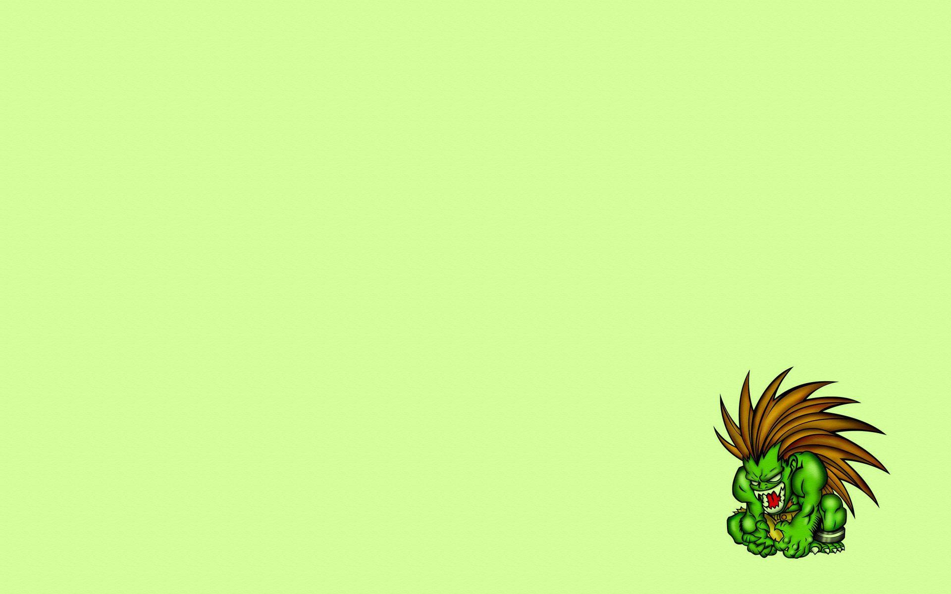 1920x1200 blanka, minimalism, street fighter, beast, blanca, street fighter desktop wallpaper 2618