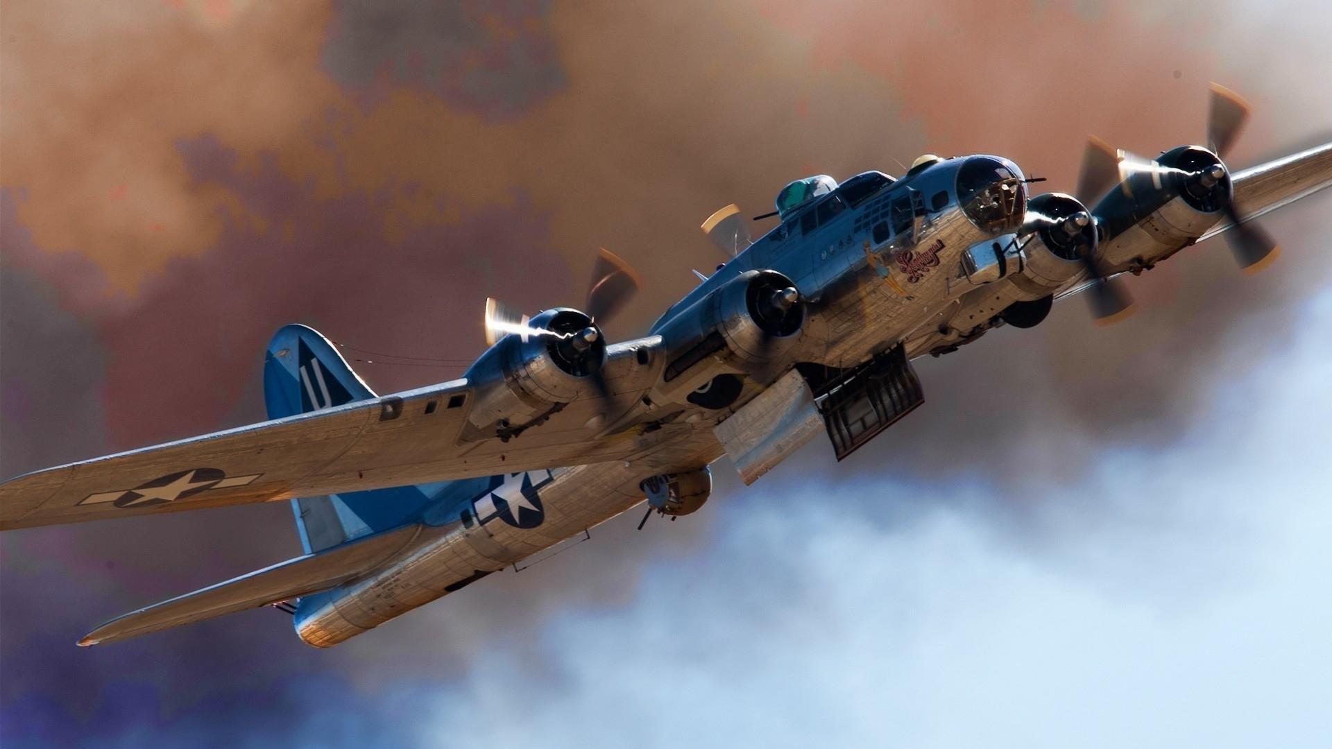1920x1080 Download 1920x1080 Beautiful B17 Flying Fortress wallpaper