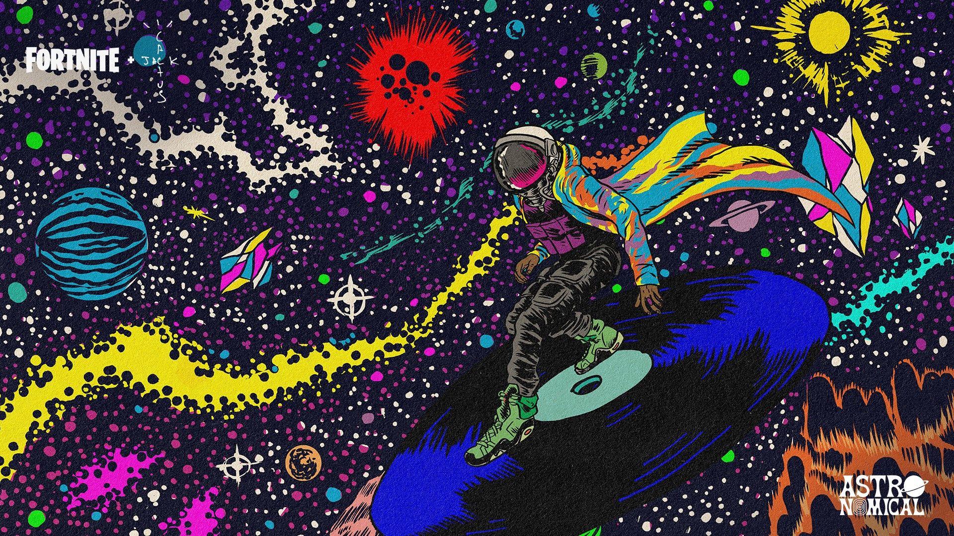 1920x1080 Fortnite and Travis Scott Present: Stars at the Xbox One April 23