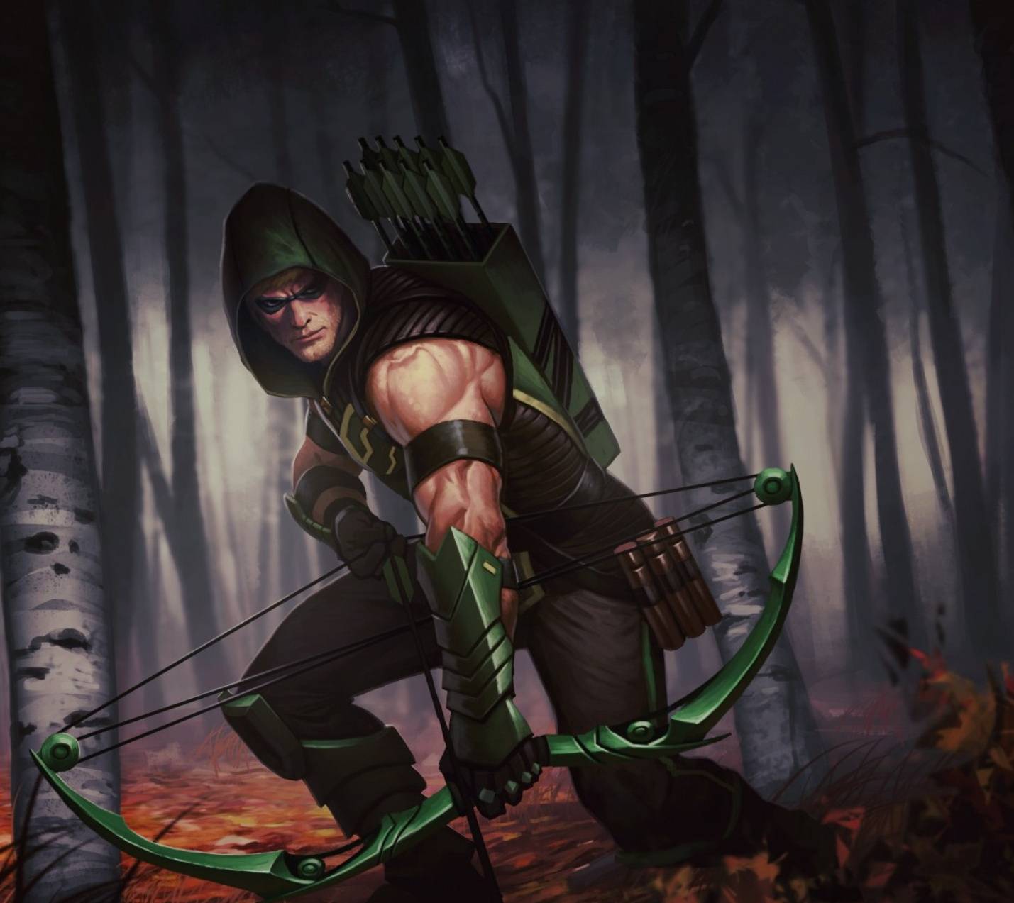 1429x1273 Download free oliver queen arrow wallpaper for your mobile phone