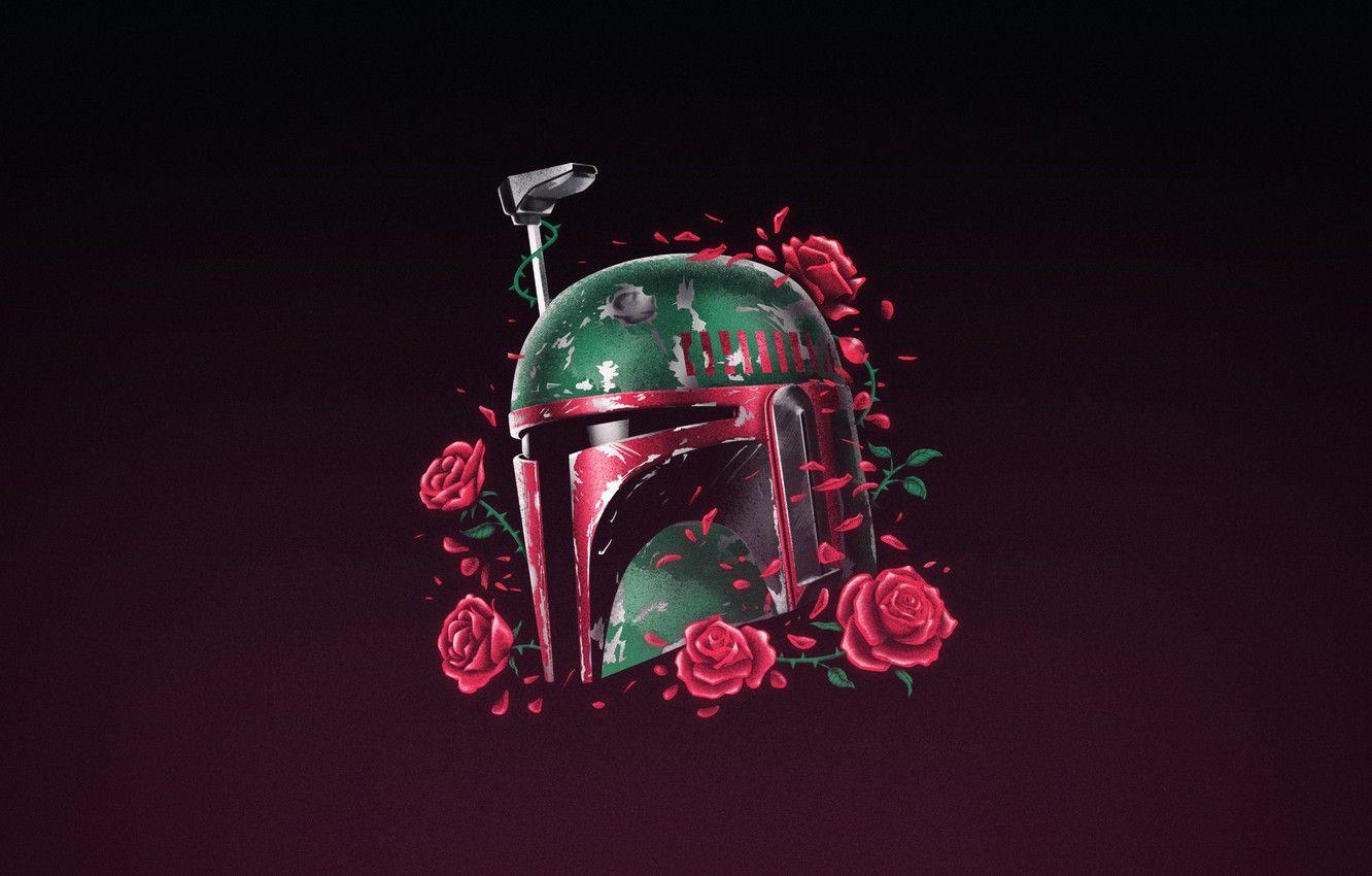 1332x850 Boba Fett Helmet Wallpaper