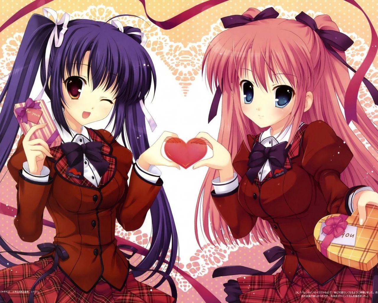 Two Girls Wallpapers - Top Free Two Girls Backgrounds - WallpaperAccess