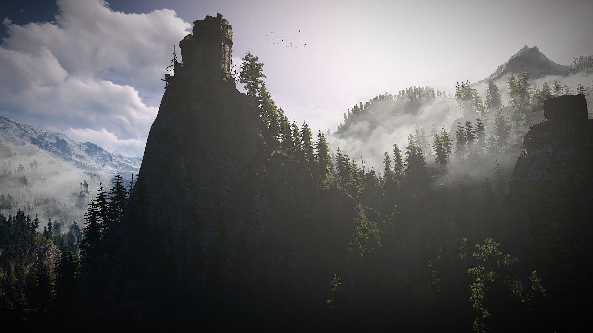 1920x1080 The Witcher 3: Wild Hunt, Kaer Morhen, The Witcher Wallpaper HD / Desktop and Mobile Background