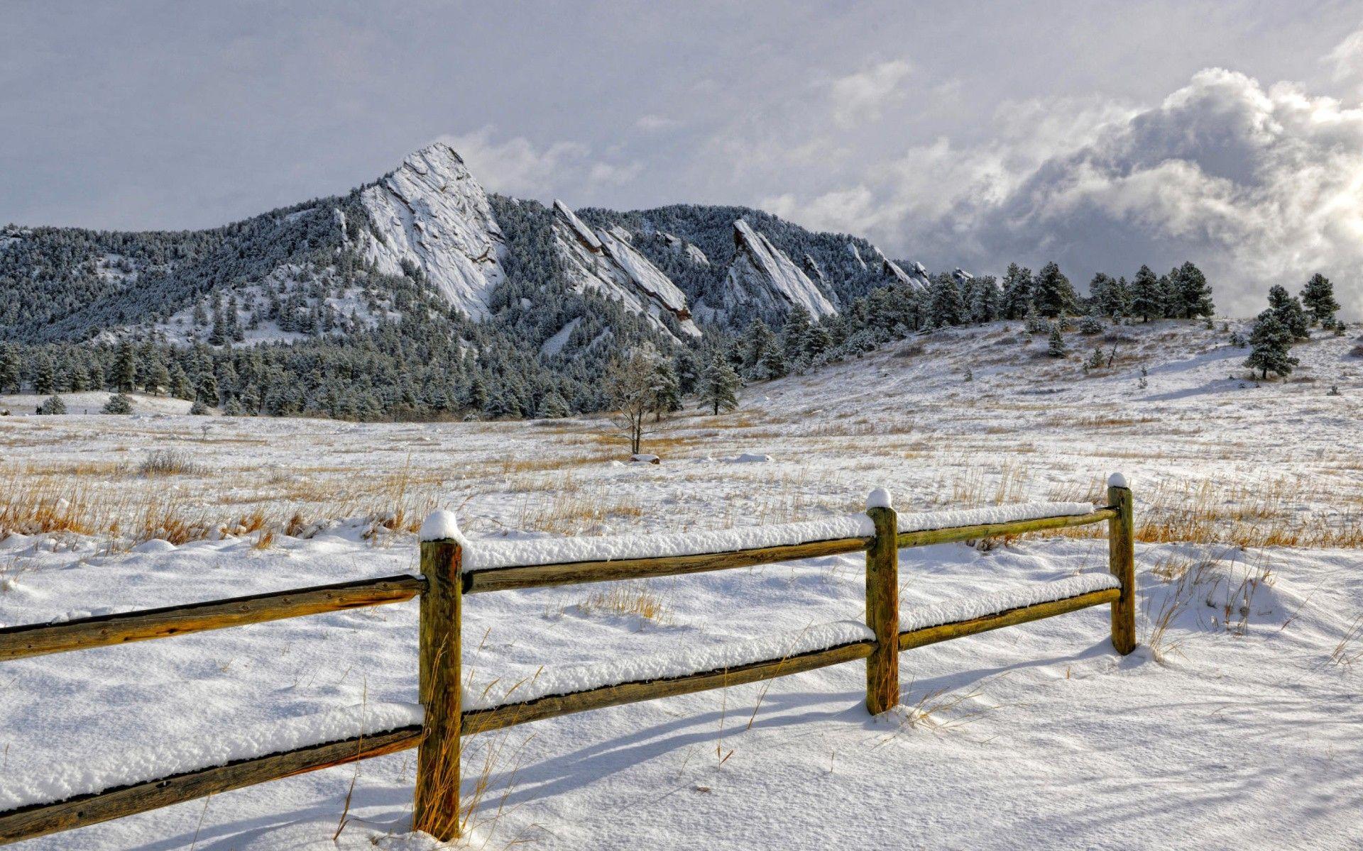 1920x1200 Winter Scene Desktop Background Free