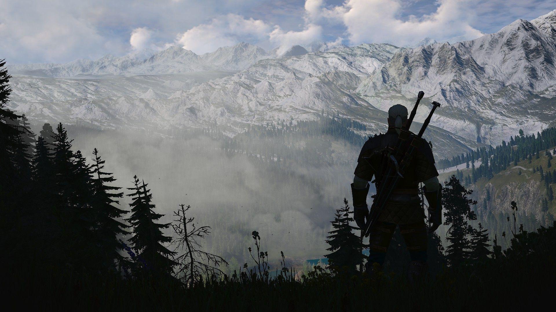 1920x1080 Kaer Morhen is one of the most beautiful game worlds ever