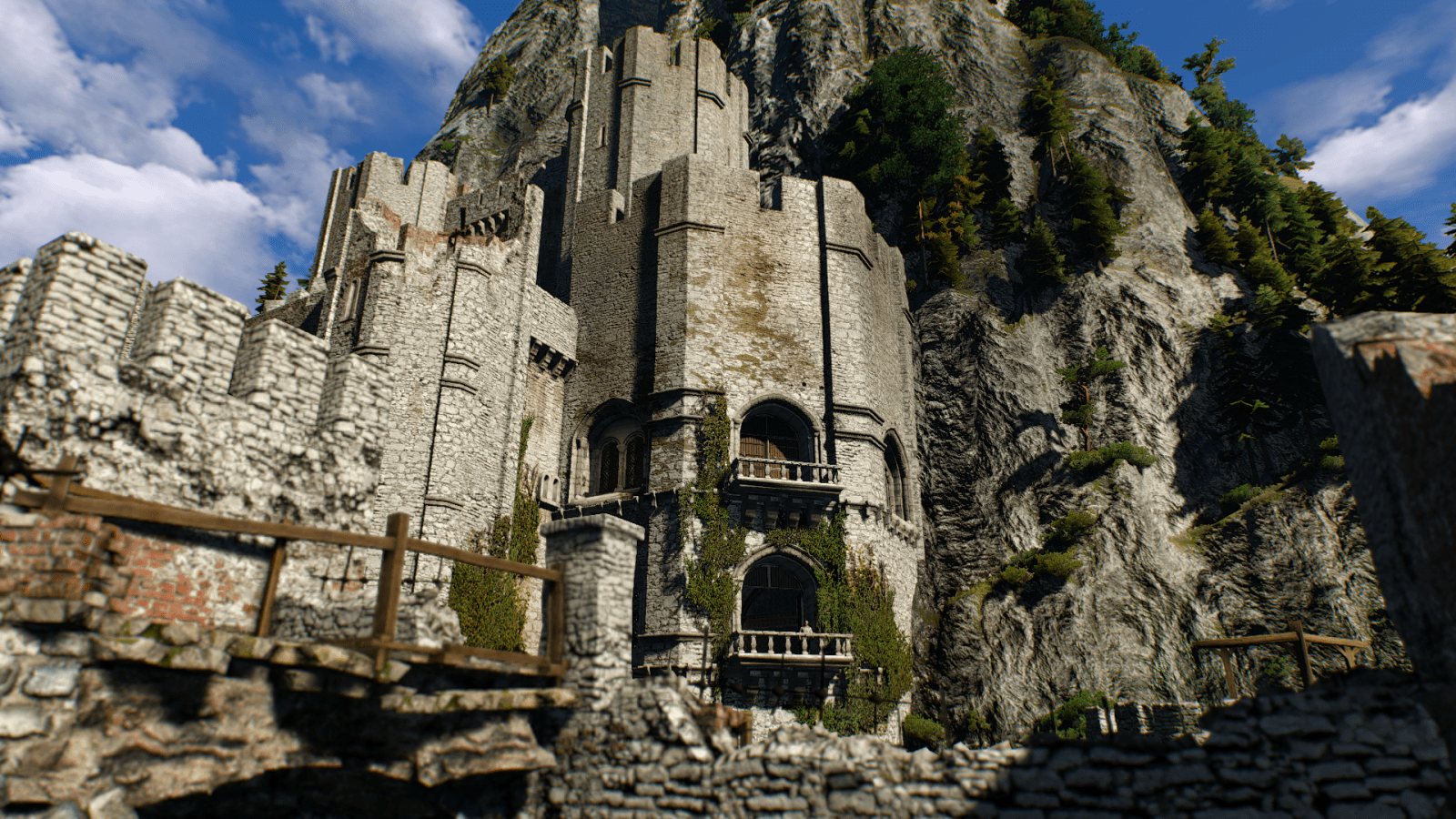 1600x900 Kaer Morhen HD wallpaper, Background
