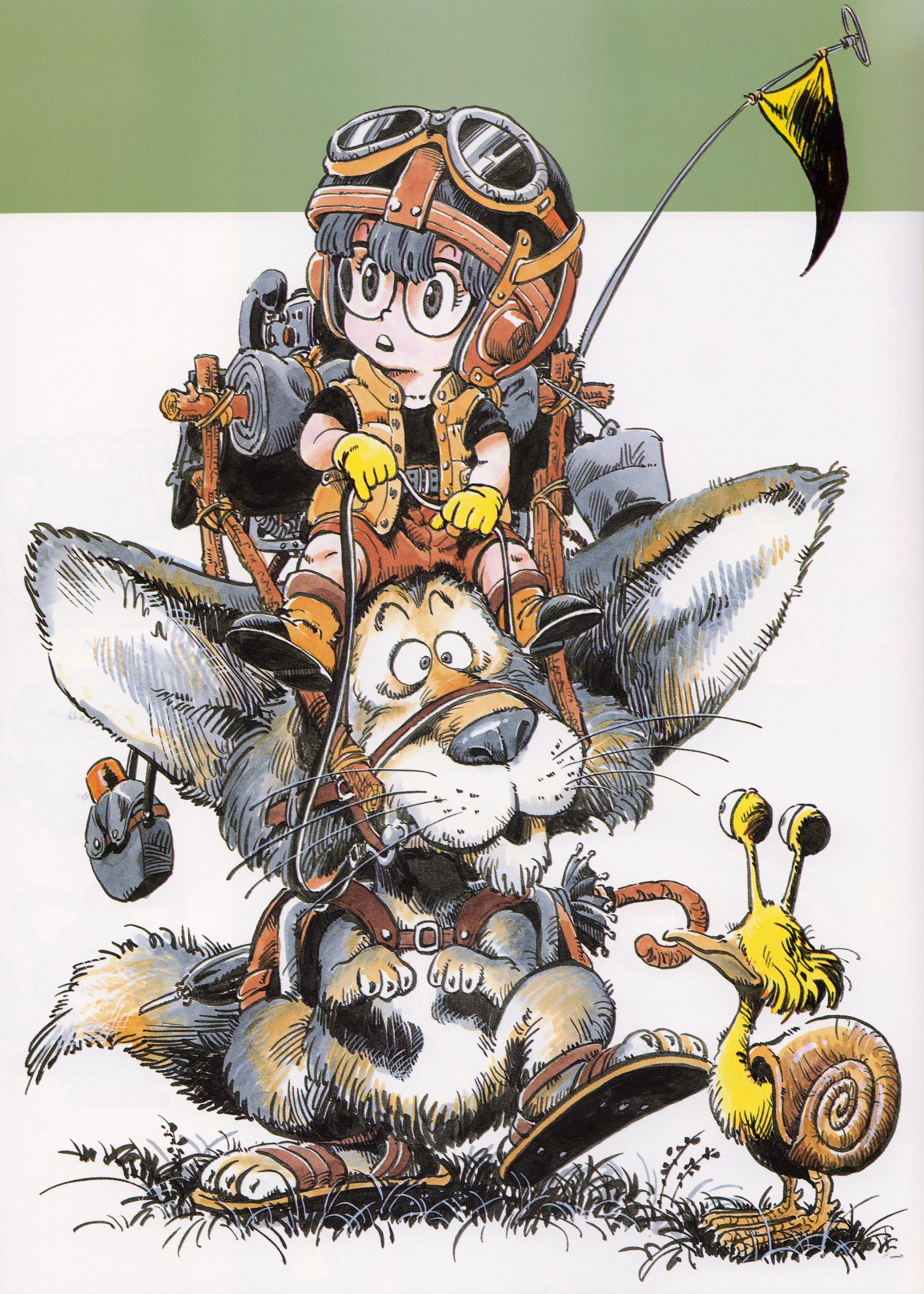 3570x5000 Dr. Slump by Akira Toriyama. イラスト, アートのアイデア, キャラクターデザイン