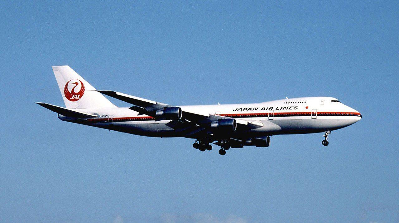 1280x717 background wallpaper: Boeing 747SR JAL The Japan Airlines