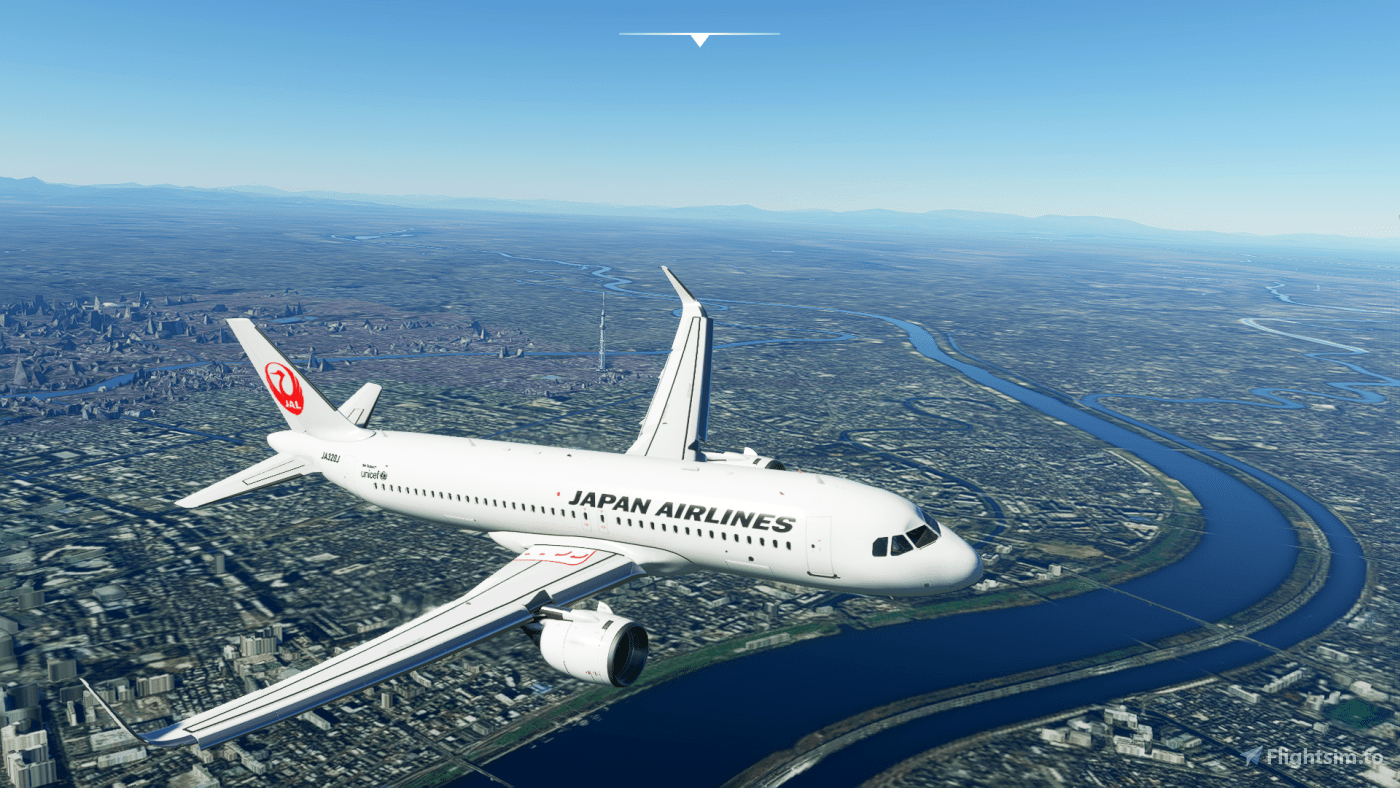 1400x788 A320neo Japan Airlines [8K] • Flight Simulator 2020