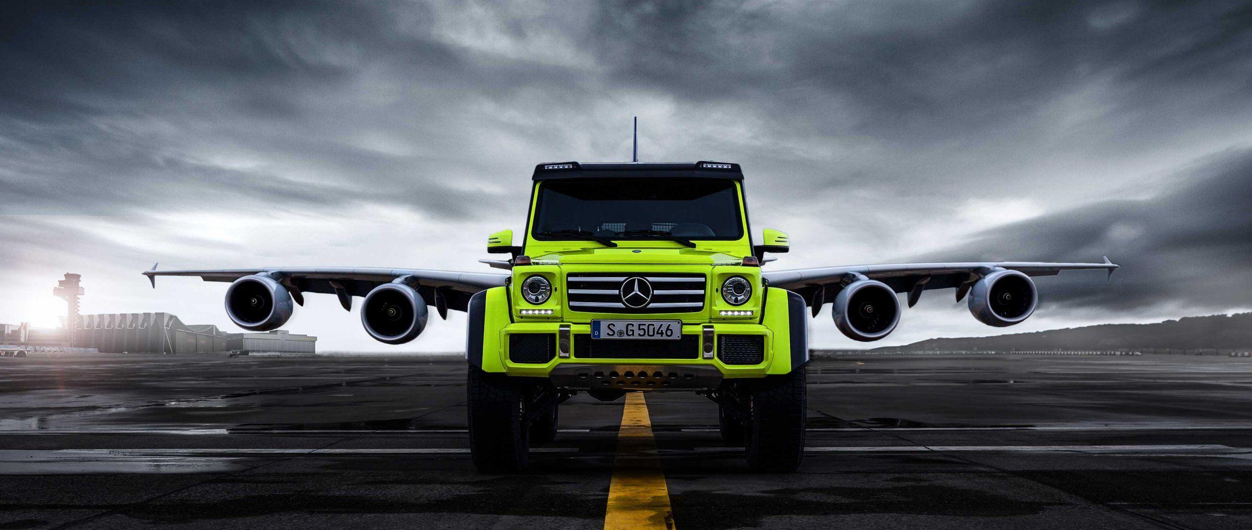 2560x1084 MBsocialcar: Wallpaper Mercedes Benz G 500 4x4²