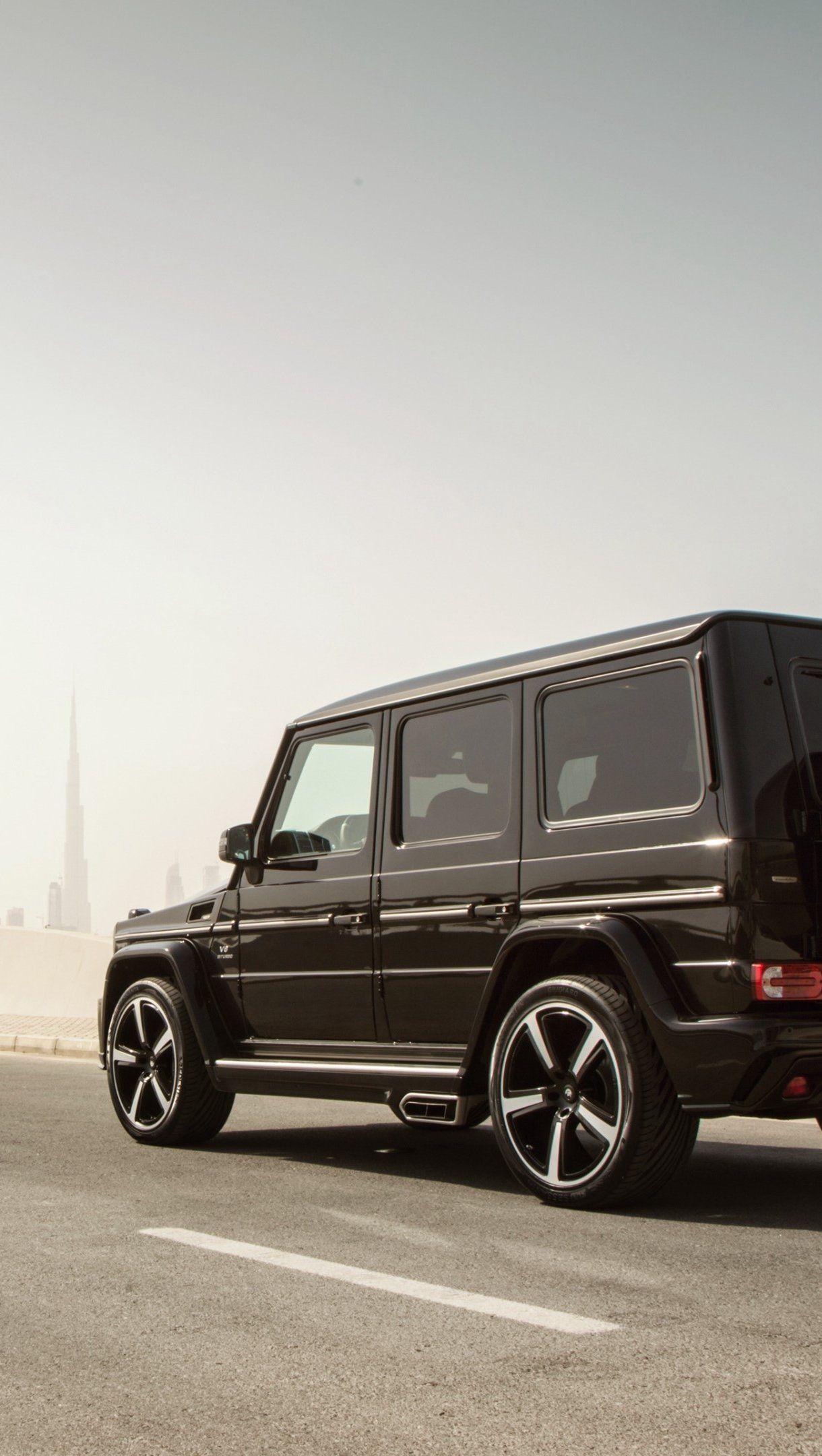 1220x2160 Mercedes benz G Klasse W463 black Wallpaper 4k Ultra HD