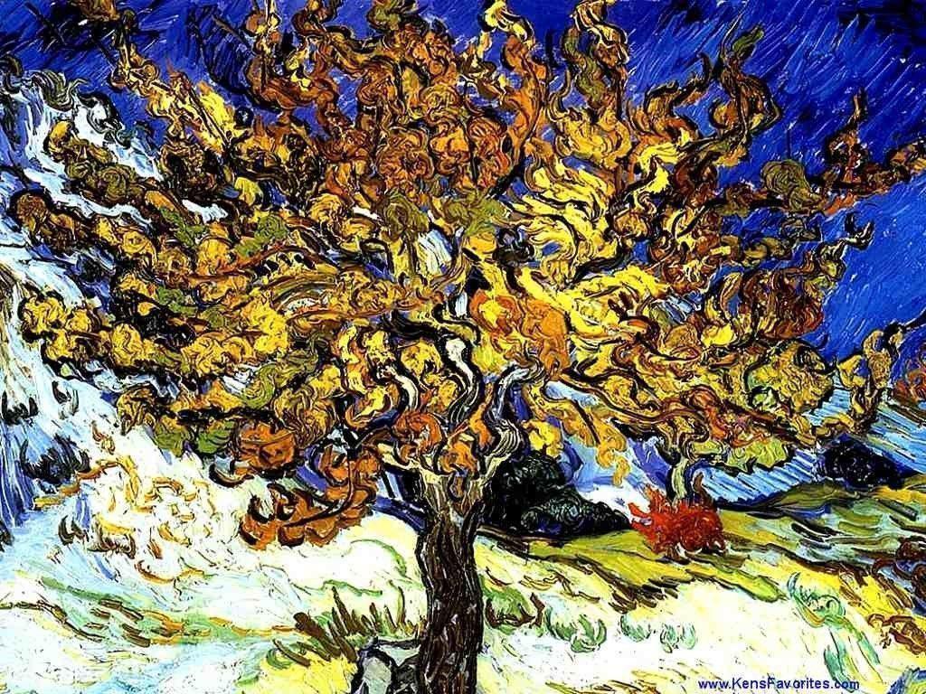 1024x768 Van Gogh Desktop Wallpaper