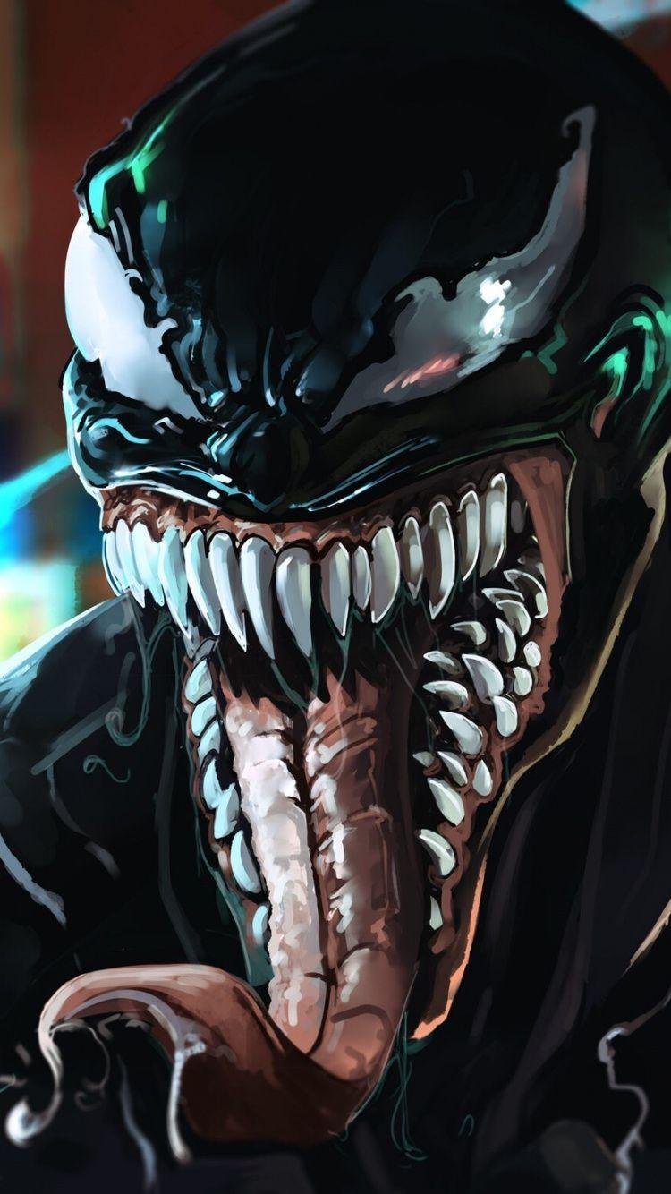 750x1334 Venom, Villain, Movie, Art, Wallpaper Wallpaper 4k Android