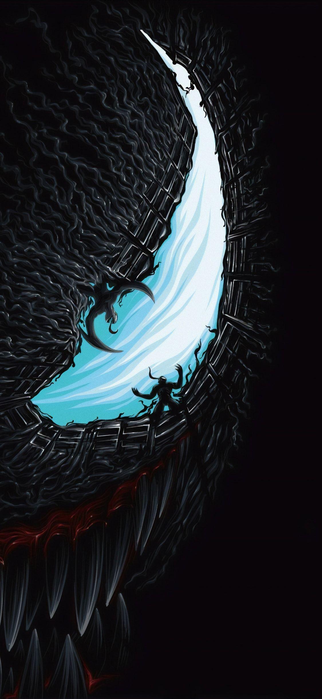 1125x2436 Venom Wallpaper Phone Free HD Wallpaper