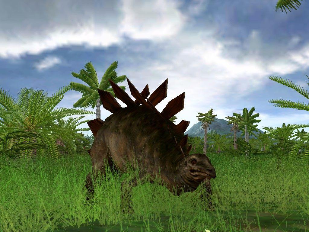 crazy dino park stegosaurus