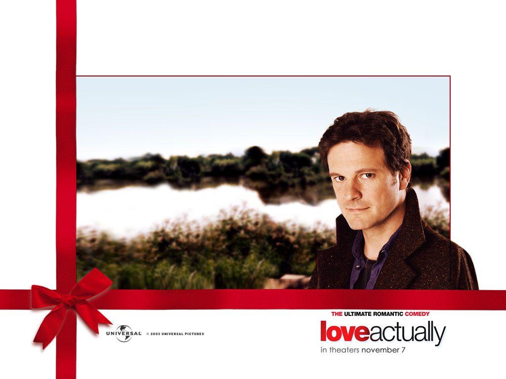 1024x768 Colin Firth Wallpaper: Love Actually Firth. Love actually, Love actually Best christmas movies