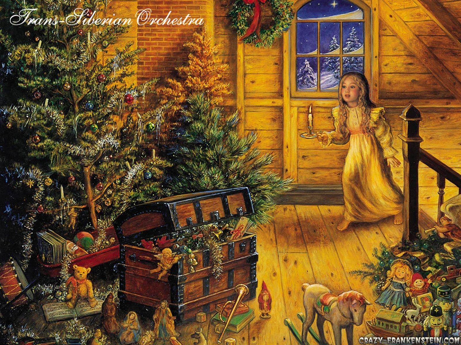 1600x1200 Old Fashioned / Vintage Christmas wallpaper