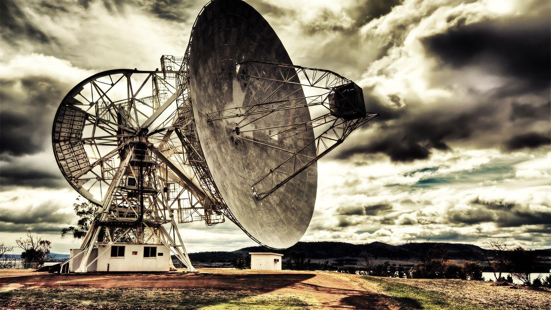 1920x1080 Landscape Radio Telescope Wallpaper And Background Telescope Background Wallpaper & Background Download