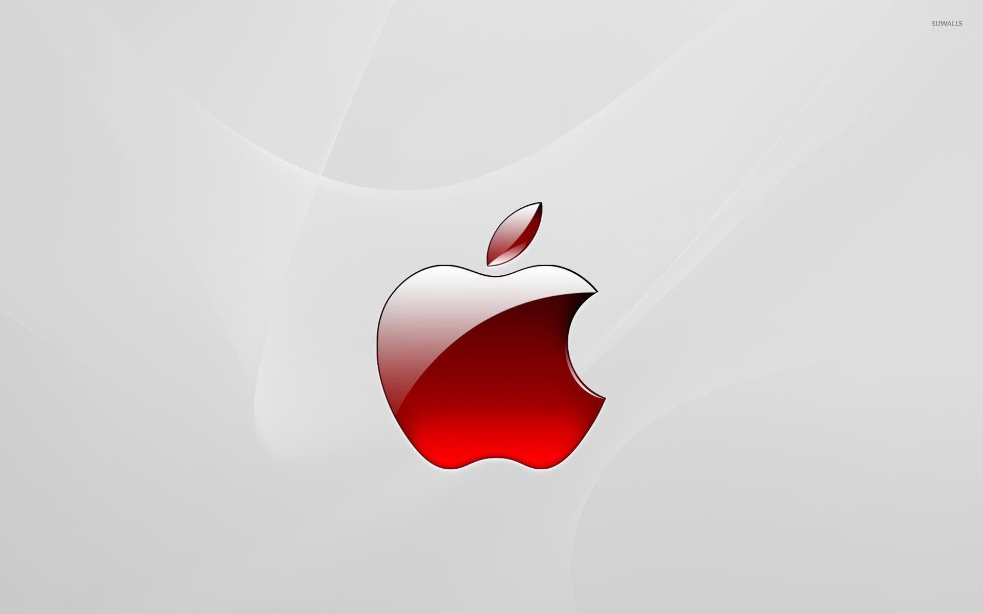 1920x1200 Red Apple Wallpaper