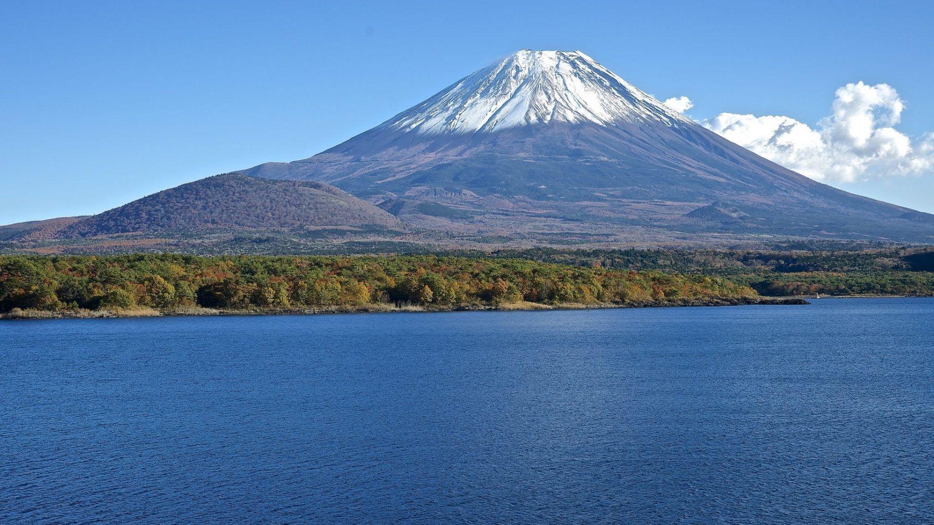 1920x1080 Mountains wallpaper: Mountains Fuji Japan Volcano Nature