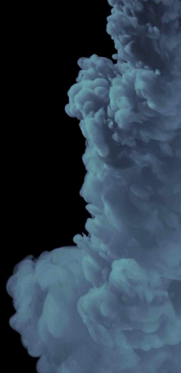 623x1280 Blue Smoke wallpaper