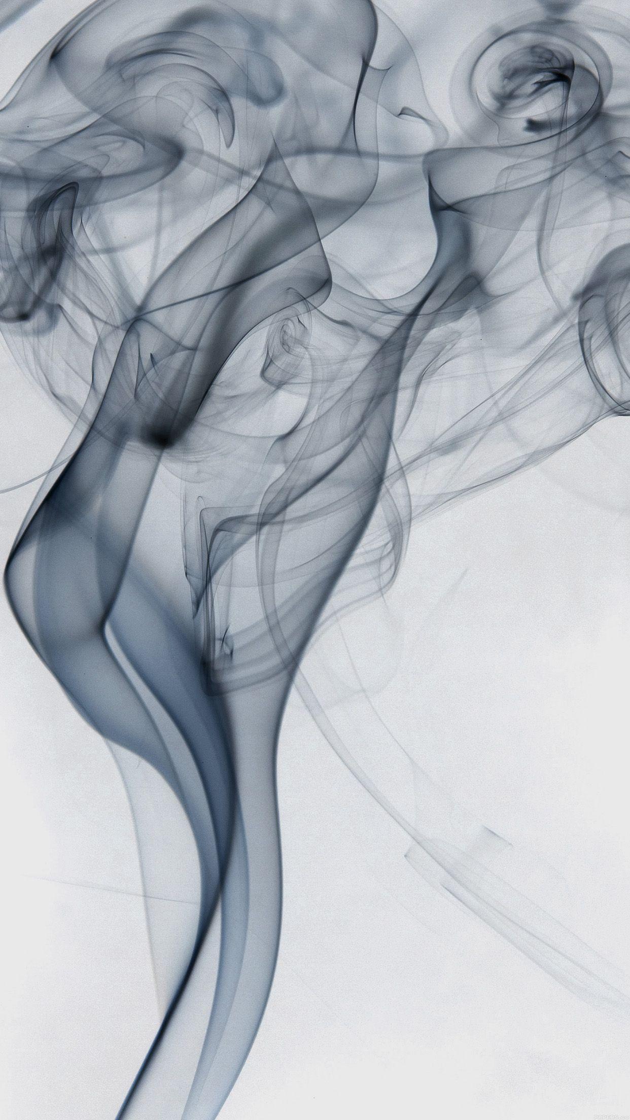 1242x2208 White Smoke Wallpaper iPhone HD Wallpaper