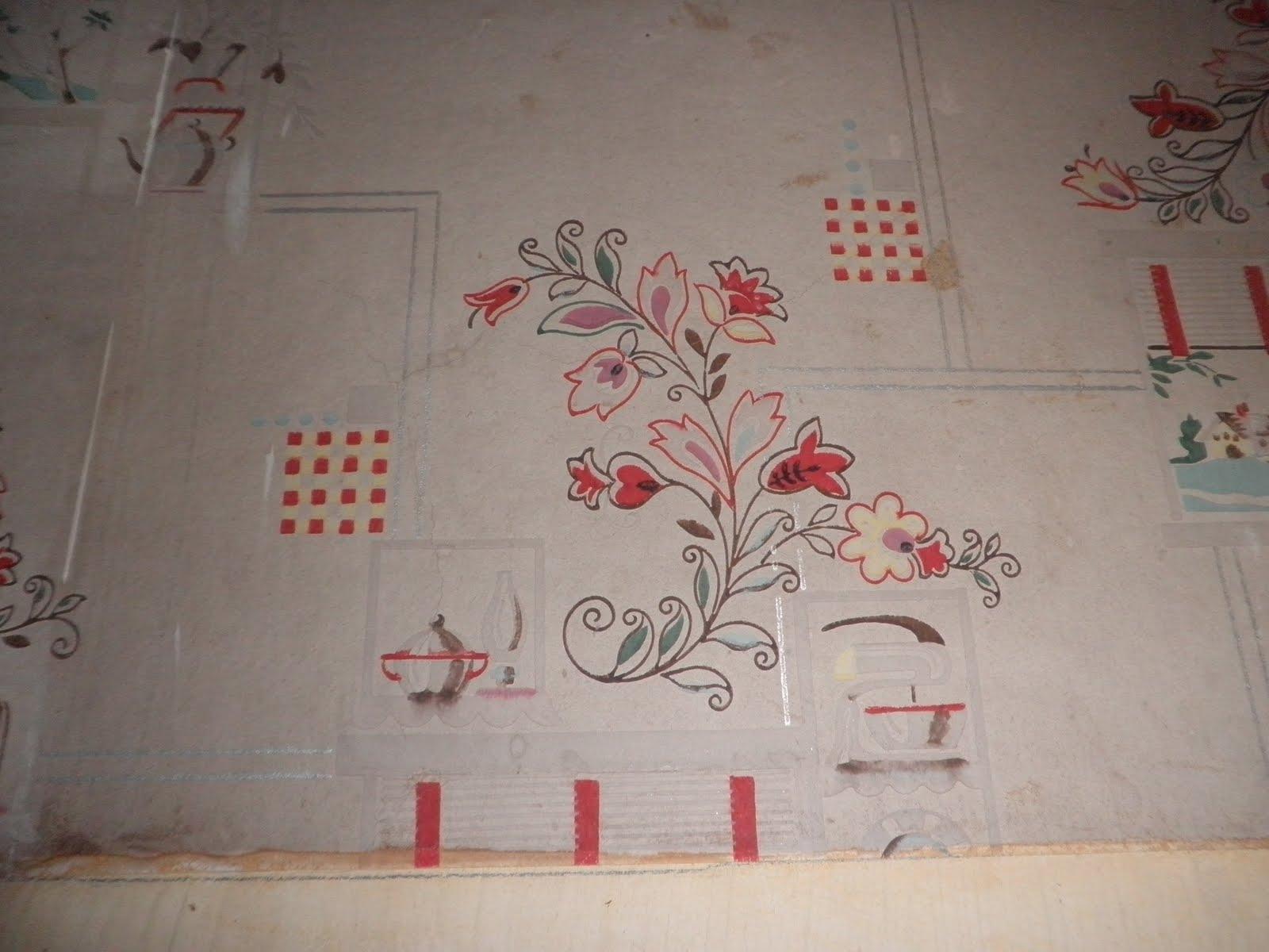 1600x1200 Fruity Wallpaper On An Old Fashioned Kitchen And Photo